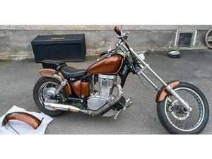 SUZUKI LS 650 SAVAGE CHOPPER BOBBER FRAUENMOTORRAD