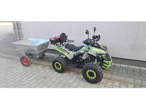 QUAD XTR VARIA PRO 125 + PRZYCZEPKA LASOTKI