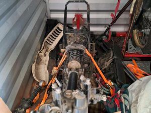 YAMAHA XT 250 AUS DEM JAHR 1983 ZERLEGT