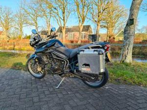 SUPER NETTE TRIUMPH TIGER 800. NIEUWE BANDEN ENZ. — MOTOREN | TRIUMPH — MARKTPLAATS