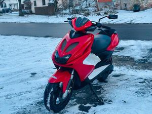 YAMAHA AEROX / MBK NITRO 50 , BLACKLINE ! FORMULA RED!