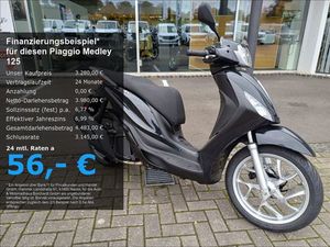 PIAGGIO MEDLEY 125 *E5+*4 JAHRE GARANTIE*15PS*B196*SCHWA
