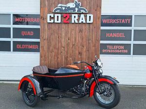HARLEY DAVIDSON WL 750 GESPANN WLA WLC GOULDING