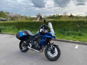 MOTO TIGER SPORT 660 TRIUMPH BLEU