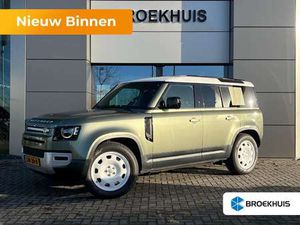 LAND ROVER DEFENDER 110 P300E 110 X-DYNAMIC SE | PANO | AFN TREKHAAK | GROEN