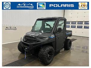 POLARIS RANGER XP 1000 NORDIC PRO, SENKET, FELGPAKKE, 343.920,- + MVA! NY, VALGFRITT TRAKTOR 40KM/T ELLER 60KM/T