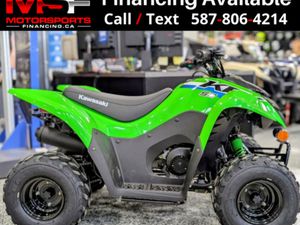 2026 KAWASAKI KFX50 (FINANCING AVAILABLE)
