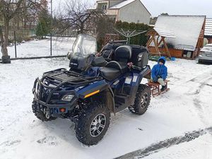 QUAD CAN AM OUTLANDER 800R ZAMIANA STARA ROKITNIA
