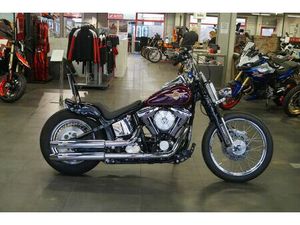 HARLEY-DAVIDSON SOFTAIL CUSTOMBIKE +SPRINGERGABEL + VIELE EXTRAS