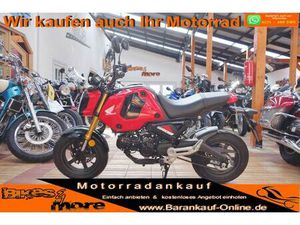 HONDA MSX 125 GROM ABS+LED+AB 16+STEUERFREI+NUR 103KG