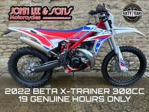 BETA X-TRAINER 300 CC, 2022 MODEL, ROAD REGISTERED, 19 HOURS ONLY, IMMACULATE