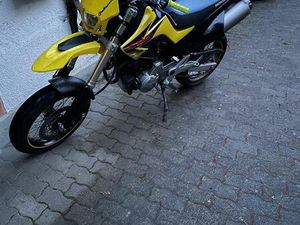 HONDA FMX 650 SUPERMOTO - GELB, FAHRBEREIT