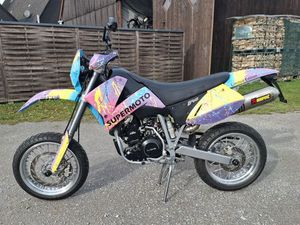 KTM 640 SM SUPERMOTO TOP ZUSTAND TÜV NEU A2