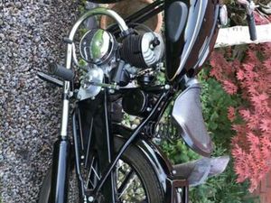 ZÜNDAPP DB 202 OLDTIMER MOTORRAD BAUJAHR 1952