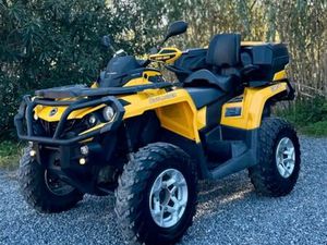 CAN-AM OUTLANDER 500 MAX XT - QUAD 500 CC 2 PLACES - EXCELLENT ÉTAT - COFFRE & ATTACHE-REMORQUE - PRÊT À ROULER
