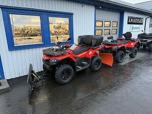 CFMOTO CFORCE 520 LANG UTGAVE 2 SETER - ARCTIC EDITION - T3A ELLER T3B - VINSJ - HENGER FESTE - VARMEHOLKER - BAGASJEBOKS - BRØYTESKJÆR