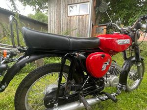 SIMSON S51, NEUAUFBAU, VAPEZÜNDUNG, ROT