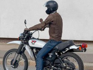 YAMAHA XT 500 ENDURO KLASSIKER WEIß SR 500