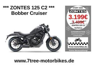 VORFÜHRER ZONTES 125 C2 - CHOPPER - A1/B196 - 70KM
