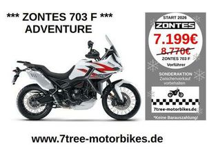 VORFÜHRER ZONTES 703F ADVENTURE REISEENDURO - 180KM