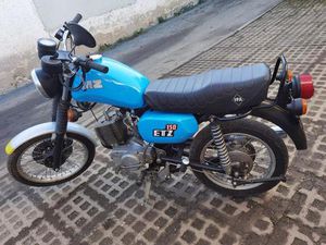 MZ ETZ 150 OLDTIMER MOTORRAD BLAU