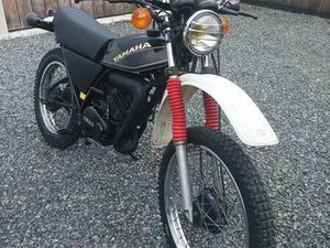 YAMAHA DTMX 125 DE 1978, EN RODAGE