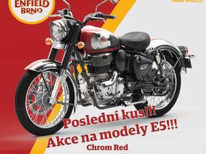 ROYAL ENFIELD CLASSIC 350 CHROM RED E5