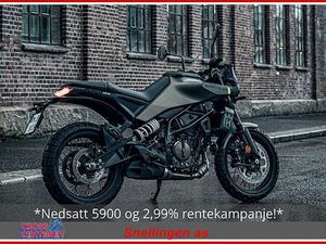 HUSQVARNA SVARTPILEN 125 *NEDSATT 5900 OG 2,99% RENTEKAMPANJE!*