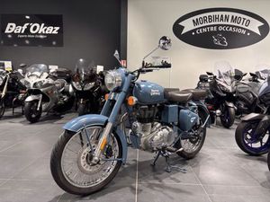 ROYAL ENFIELD BULLET 500 CLASSIC 2018 500 CM3 | MOTO ROADSTER | 11 976 KM | BLEU | 56880 PLOEREN