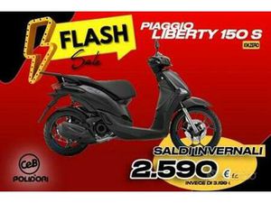 SALDI INVERNALI - PIAGGIO LIBERTY 150 S KM.ZERO TU