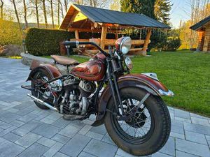 HARLEY-DAVIDSON WLA 750 BRAUN