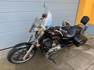 HARLEY-DAVIDSON SUPERLOW 1200T MIT WINDSCHUTZ & TASCHE