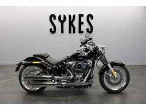 2025 HARLEY-DAVIDSON FLFBS SOFTAIL FAT BOY 117 IN VIVID BLACK