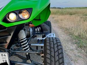 KAWASAKI KFX 700 + ZUBEHÖR + SMH5 BLUETOOTH