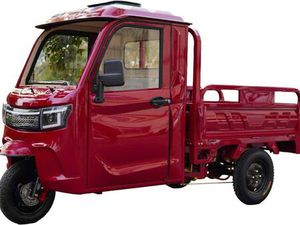 CARGOTRIKE ROT KH1 ELEKTRO CARGO DREIRAD KIPPMULDE STRAßENZULASSUNG 45KM O. 25KM/H AKKU-SETT CHILLWEE 72V58AH NEUFAHRZEUG