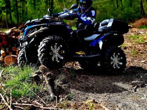 CFMOTO CFORCE 550 VERRICELLO, GANCIO TRAINO, BLU/AZZURRO