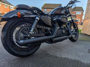 HARLEY-DAVIDSON SPORTSTER 1200 XL1200X FORTY-EIGHT CUSTOM CRUISER PETROL MANUAL (68 PS) 1202 CC