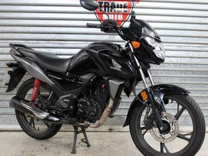 2022 71 HONDA CBF 125 M-M CB 125 F CB125F BLACK HPI CLEAR TRADE SALE NEW MOT 14K