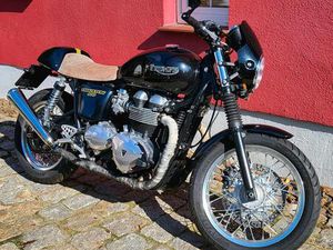 TRIUMPH THRUXTON 900 EFI, TÜV 09/27, CAFÉ RACER