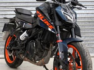 2024 24 KTM DUKE 125 ABS LEARNER LEGAL TRADE SALE NEW SHAPE HPI CLEAR 9K BLUE