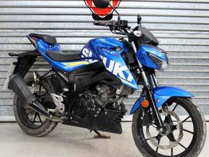 2019 19 SUZUKI GSX-S125 GSXS 125 ABS LEARNER LEGAL CAT N TRADE SALE 9K GSXR BLUE