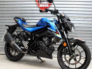 2020 70 SUZUKI GSX-S125 GSXS 125 BLUE NEW MOT LEARNER LEGAL HPI CLEAR TRADESALE