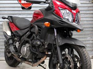 2014 14 SUZUKI DL 650 ABS V-STROM VSTROM RED TRADE SALE 50K NEW MOT ADVENTURE