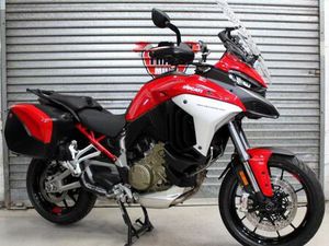 2021 21 DUCATI V4S MULTISTRADA RADAR FSH TRADE SALE RED &PANNIERS 26K V4 S 1158