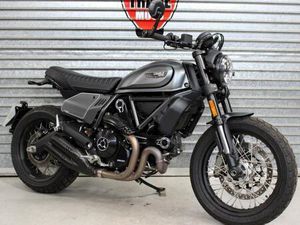 2022 22 DUCATI SCRAMBLER 800 NIGHT SHIFT ABS GREY ONLY 436 MILES NEW MOT EURO 5