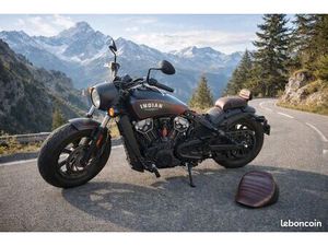 INDIAN SCOUT BOBBER – PEINTURE CUSTOM