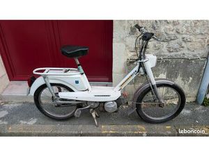 :PEUGEOT 102 MS BLANCHE - CARTE GRISE OK - MOTEUR RÉCENT