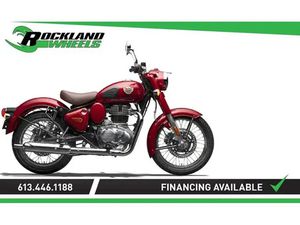 2026 ROYAL ENFIELD CLASSIC 350 - MADRAS RED