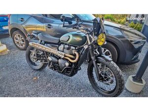 TRIUMPH STREET SCRAMBLER ÉCHANGE POSSIBLE HD