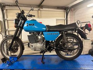 MZ ETZ 250 BAUJAHR 1998 - KLASSIKER IN BLAU